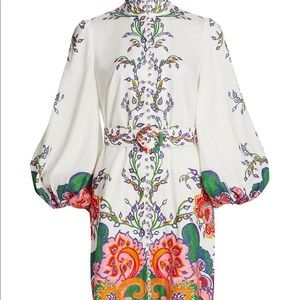 Zimmerman Lovestruck Buttoned Tunic Dress